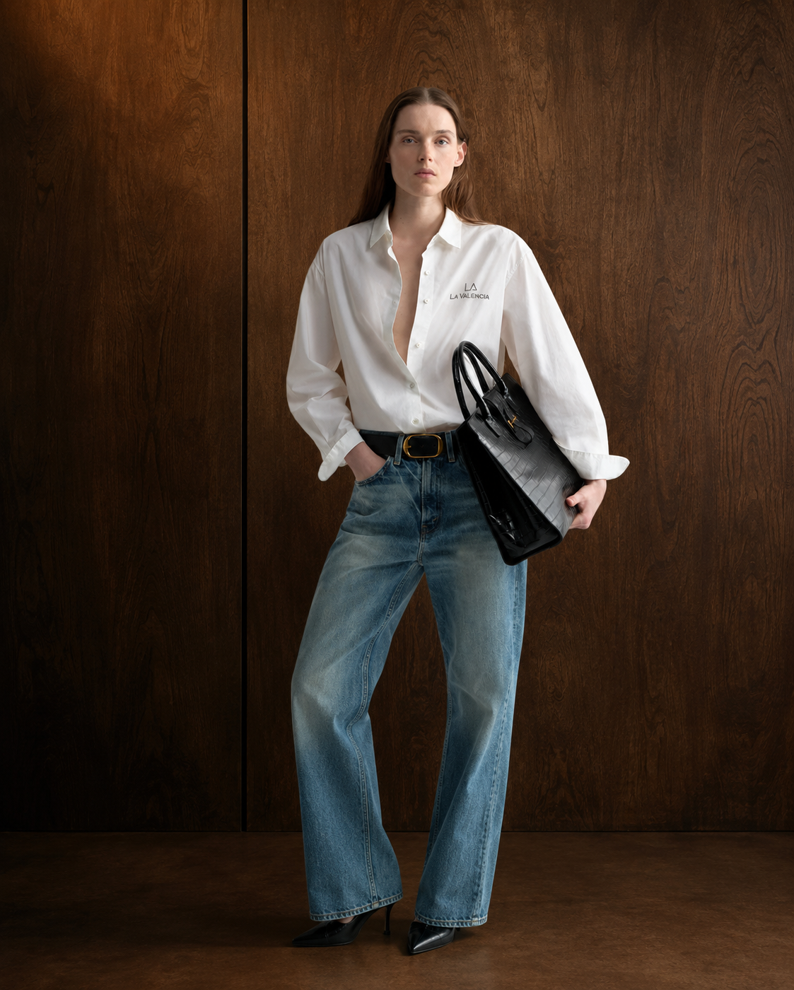 Slim Fit Solid White Scooter Linen Long-Sleeve Shirt