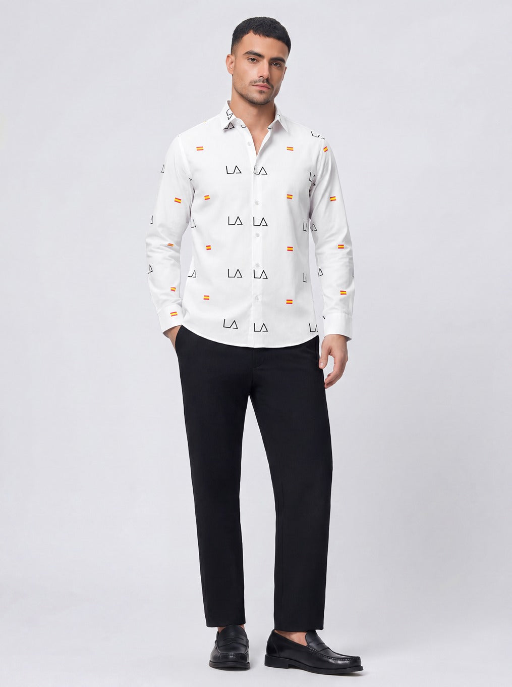 Solid White Shirt