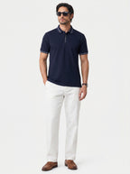 Men’s Signature Luxe Navy Polo T-Shirt
