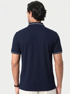 Men’s Signature Luxe Navy Polo T-Shirt