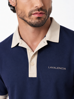 Mens Navy Blue Premium Polo Tshirt