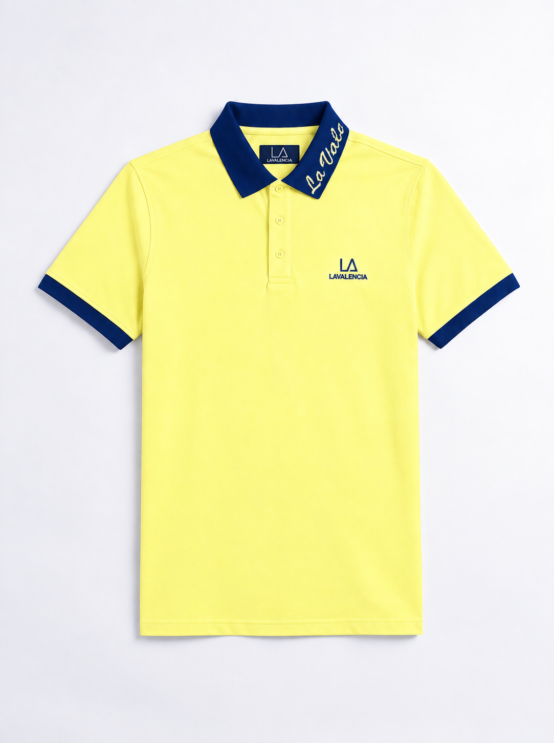 Mens Luxury Lemon Yellow Polo T-Shirt